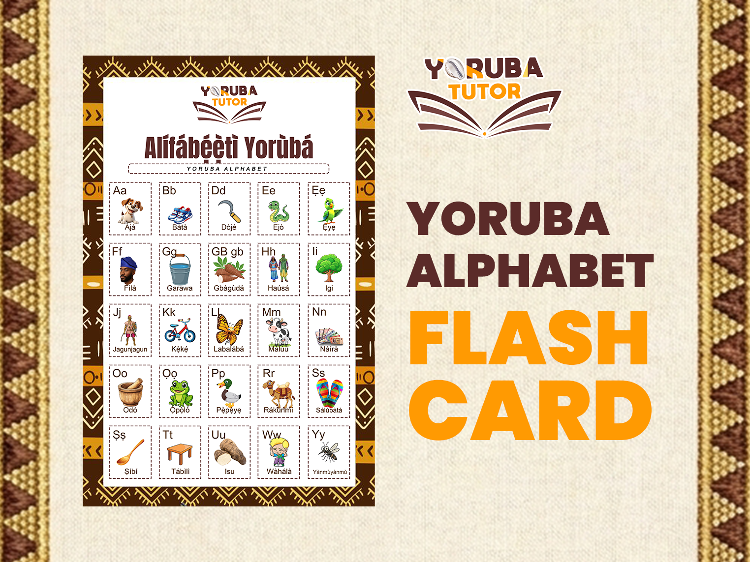 Yoruba Alphabets